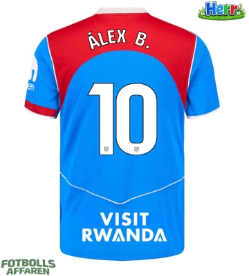 Atletico Madrid Alex Baena #10 Tredje Tröja 2025-26 Kortärmad